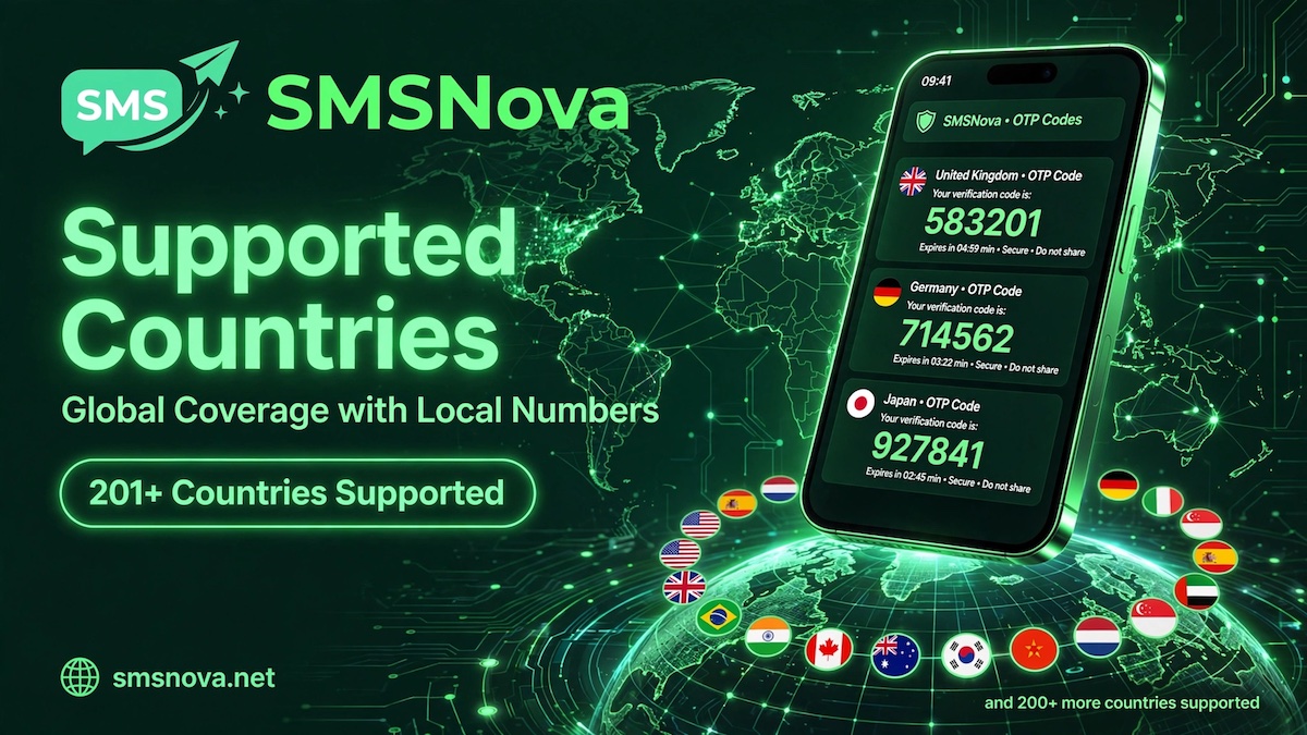 Countries 1 supported countries