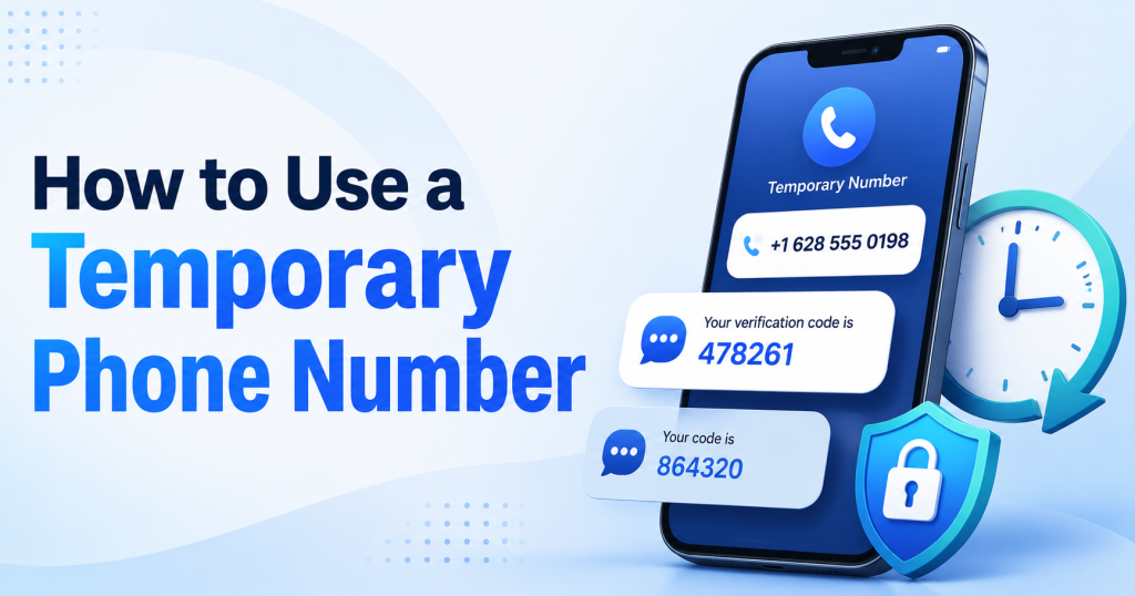 Temporary Phone Number Guide: How to Use It Safely 1 How to Use a Temporary Phone Number to Receive SMS and OTP Codes
