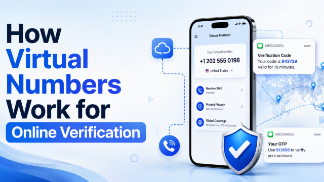 How Does a Virtual Phone Number Work in Online Verification?