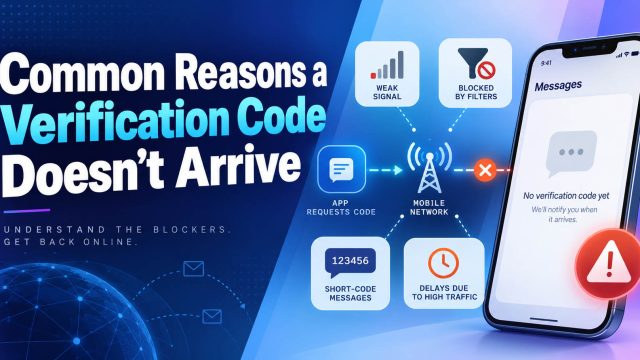 Common Reasons a Verification Code Doesn't Arrive