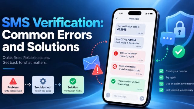 SMS Verification: Common Errors and Solutions