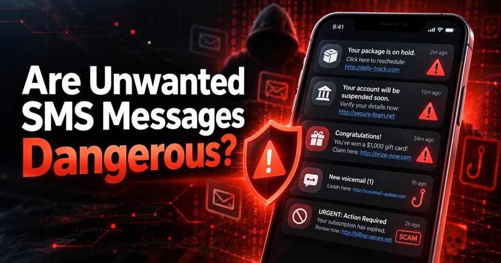 How to Reduce SMS Spam and Limit Online Information Exposure 2 Are Unwanted SMS Messages Dangerous?