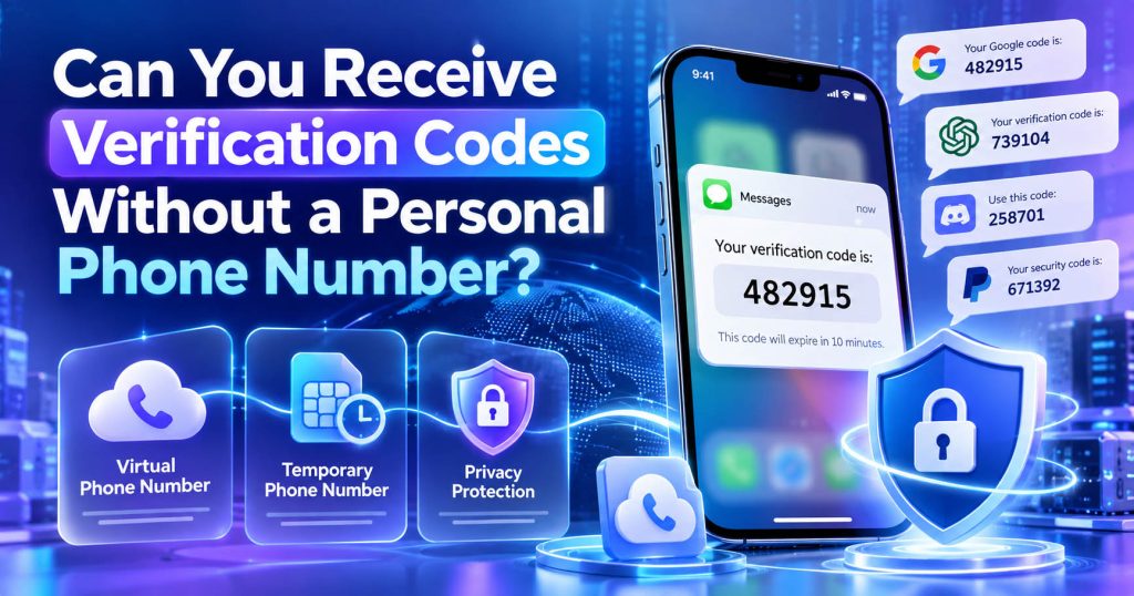 How to Easily Receive a Verification Code Without Your Personal Phone Number 1 Can You Receive Verification Codes Without a Personal Phone Number?