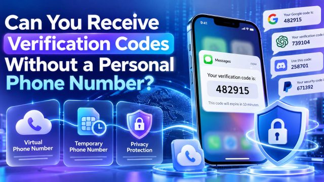 Can You Receive Verification Codes Without a Personal Phone Number?