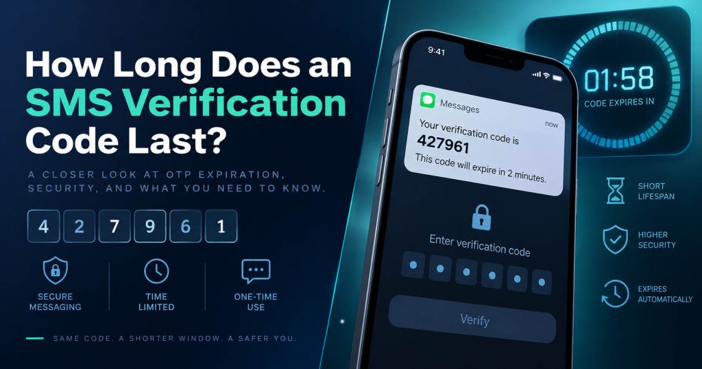 How Long Is an SMS Verification Code Valid? OTP Expiration Time and How to Handle an Expired OTP 1 How Long Does an SMS Verification Code Last?