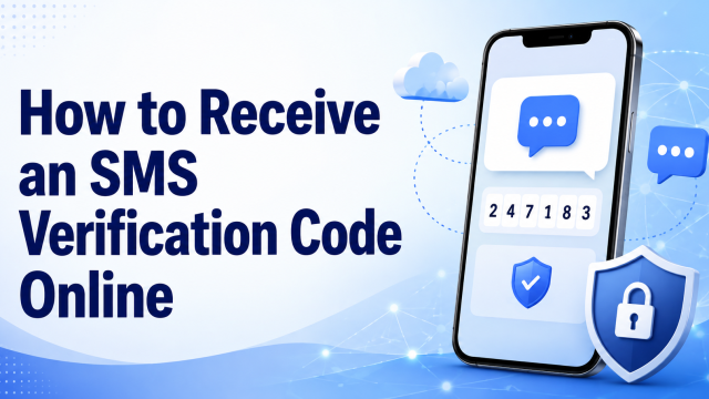 how to receive an sms verification code