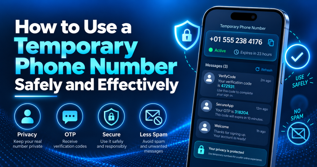 How to Use a Temporary Phone Number Safely and Effectively