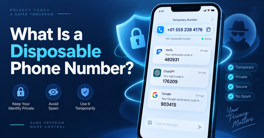 What Is a Disposable Phone Number? 1 What Is a Disposable Phone Number?