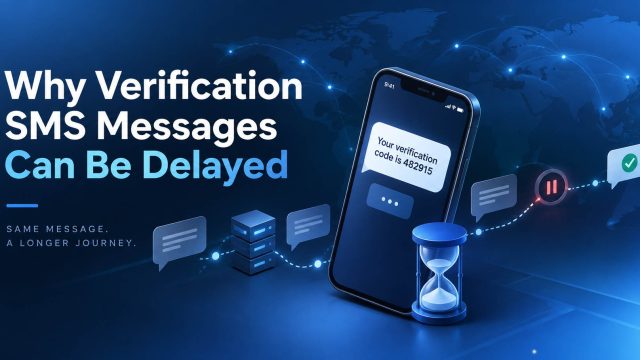 Why Verification SMS Messages Can Be Delayed